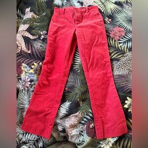 Anthropologie stretch corduroy pants